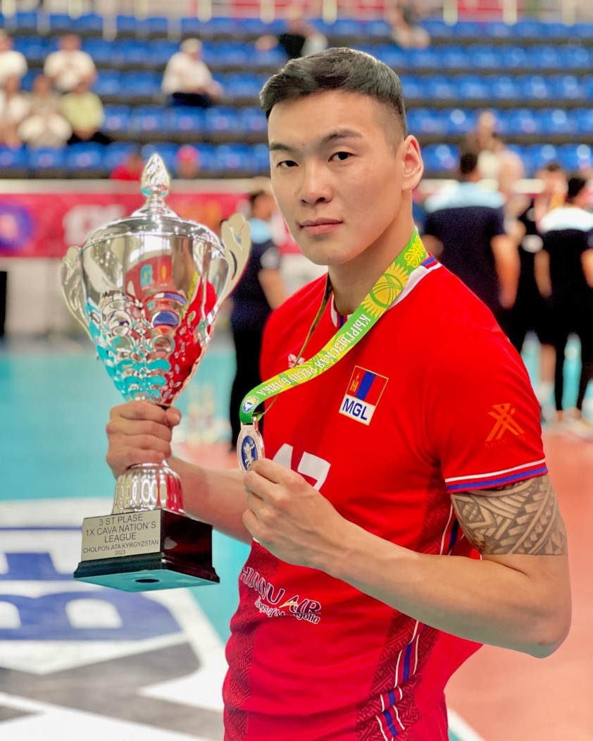 Nam thần bóng chuyền Mông Cổ gia nhập LPB Ninh Bình, ngay lập tức tạo nên lịch sử 804291