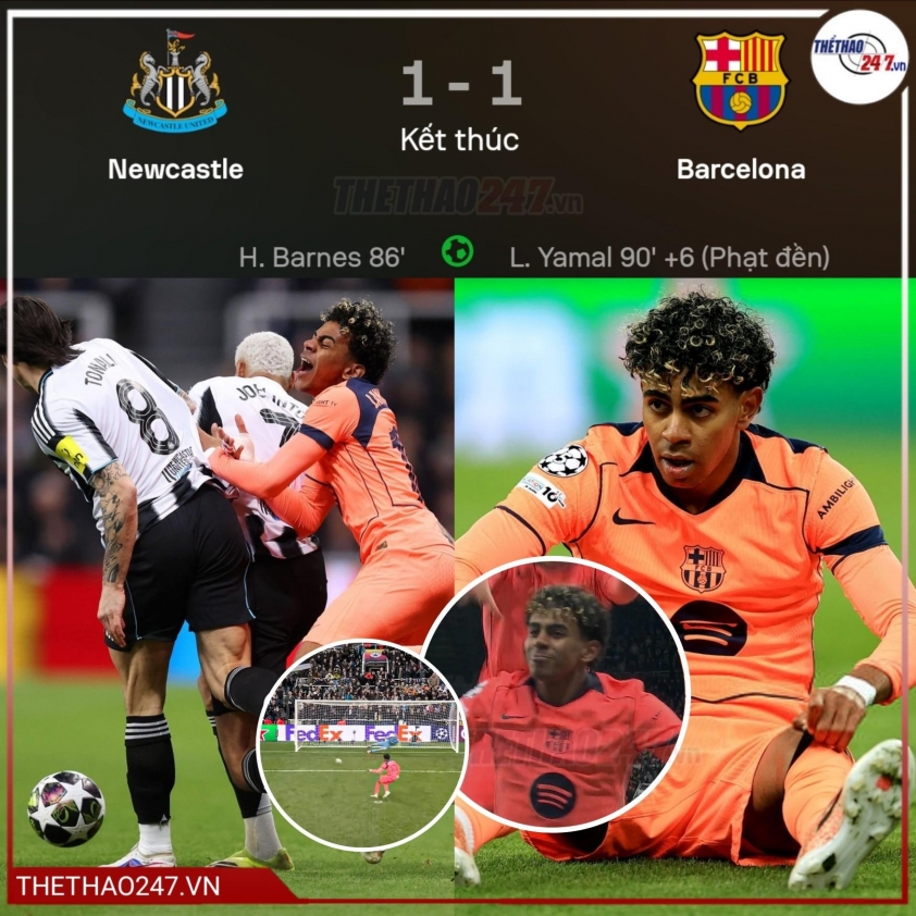 Trực tiếp bóng đá Barca vs Newcastle, 3h00 hôm nay 11/3 805121
