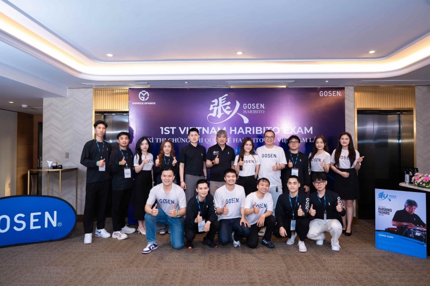 Gosen Việt Nam Tổ Chức Kỳ Thi Đan Vợt Đạt Chuẩn Quốc Tế 834046