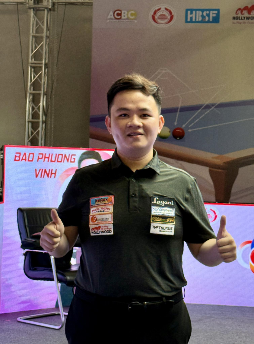 Thăng hoa tuyệt vời, Bao Phương Vinh hạ số 1 thế giới ở giải châu Á 2026 831341